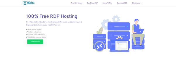 Free Windows VPS RDP Hosting