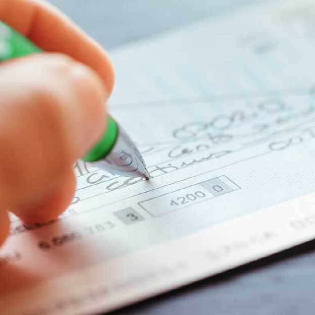 cheque
