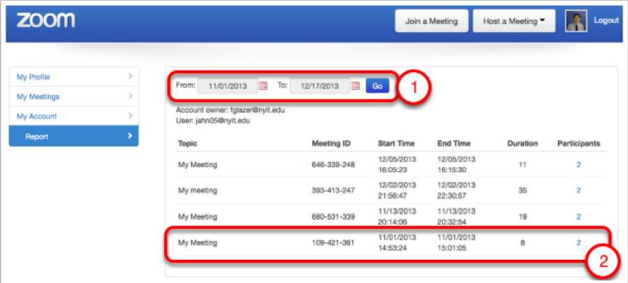 How to check who attended a zoom meeting