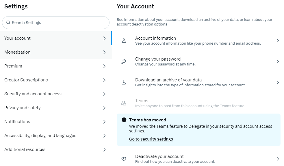 How to Give Access to a Twitter Account