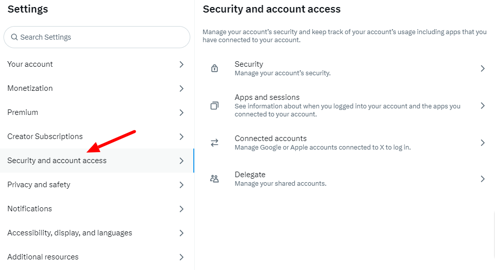 How to Give Access to a Twitter Account