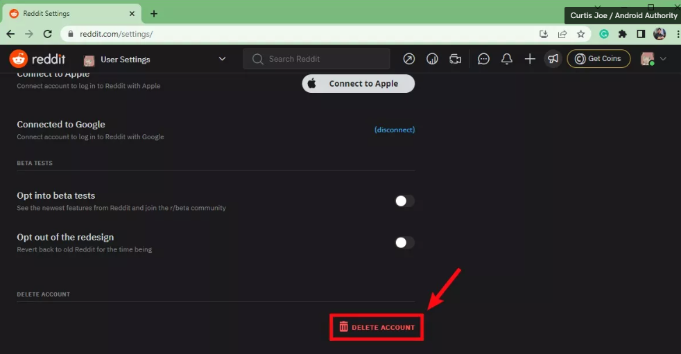 How to Delete Your Reddit Account