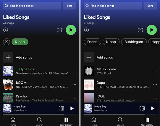 How to Unhide Songs on Spotify