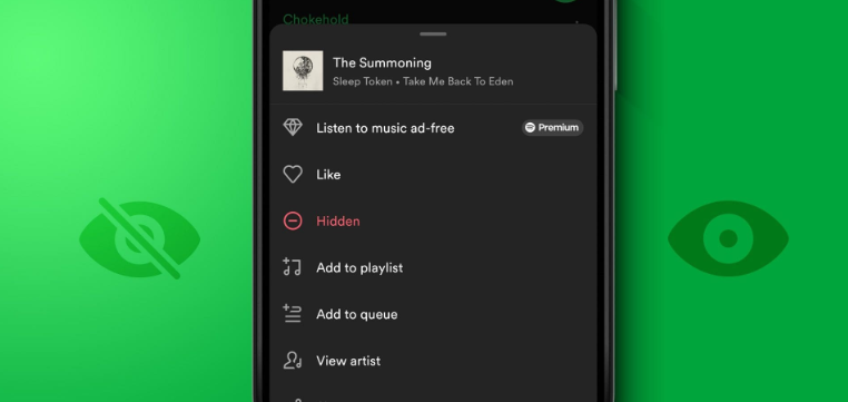 How to Unhide Songs on Spotify