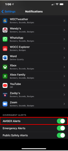 How to Turn Off Amber Alerts on iPhone