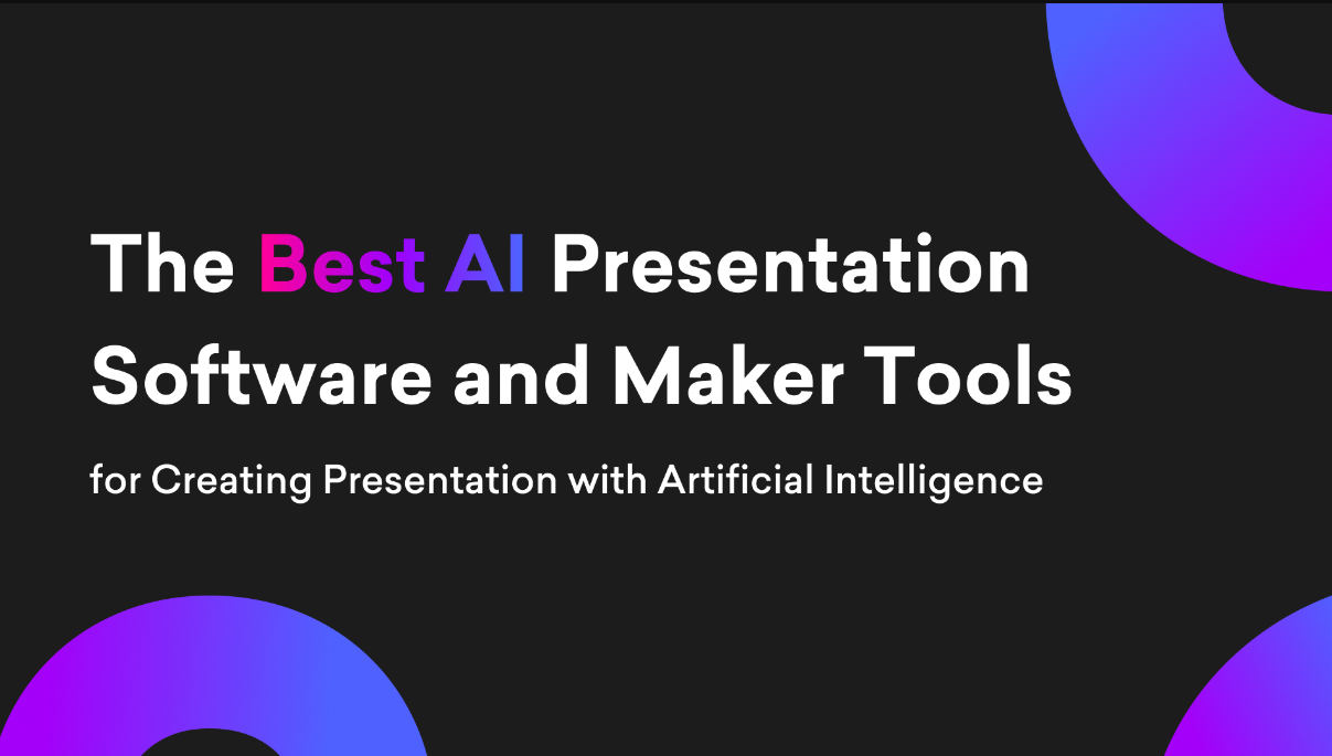 Top 7 Best AI Presentation Makers