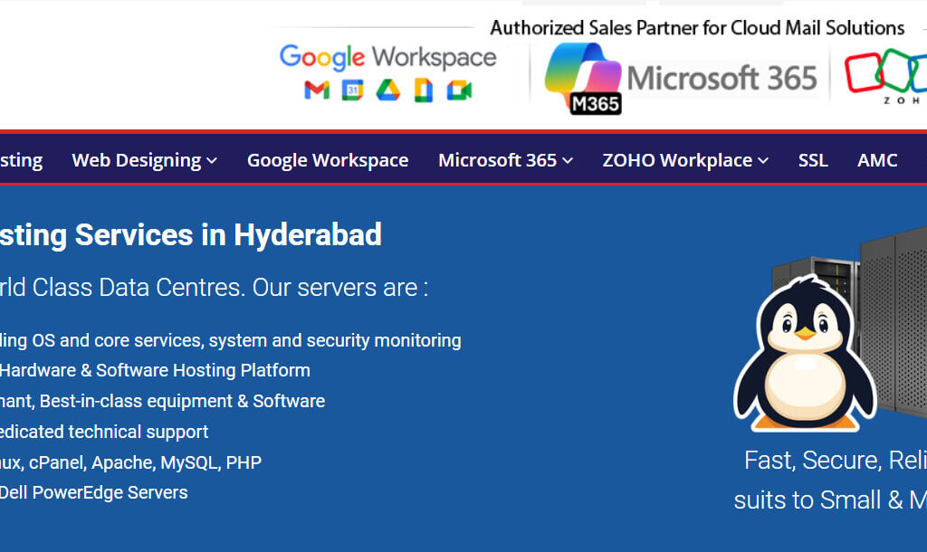 Best Web Hosting in Hyderabad