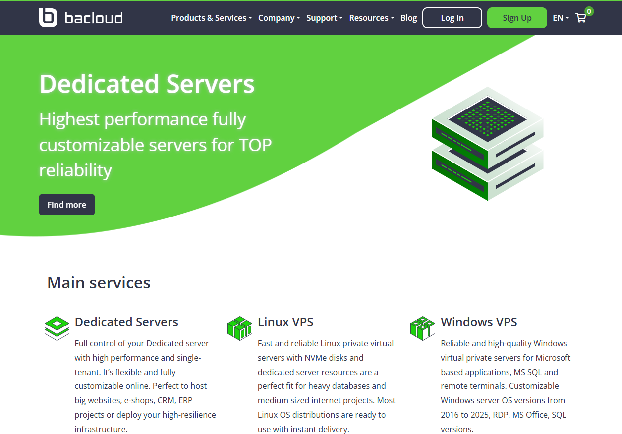 Bacloud Nameserver How to Point a Domain to Bacloud