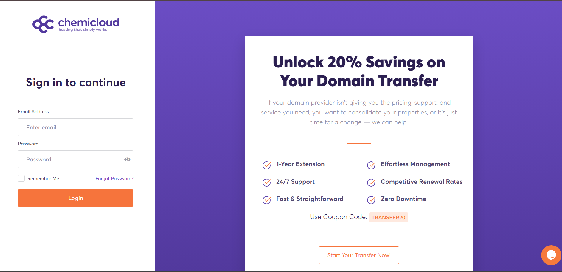 ChemiCloud Nameservers Point Your Domain to ChemiCloud